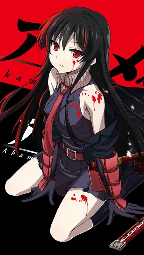 Wallpaper Akame Ga Kill Anime Girls 1080x1920 Superpluisje 1354635 Hd Wallpapers Wallhere