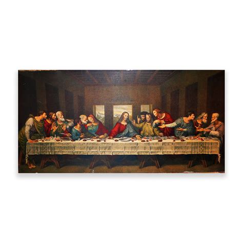 Buy The Last Supper Painting Wall Art Leonardo Da Vinci Wall Art Art