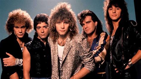 Wonderful 60s And 70s Bon Jovi Livin On A Prayer 1986