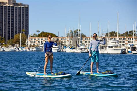Stand Up Paddleboard Yoga Discover Mission Bay