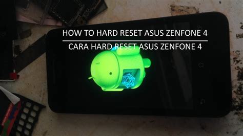 Layar lebar dengan ukuran 4 inci dan teknologi ips. Asus Zenfone 4 T001 hard reset || ASUS_T00l hard reset ...