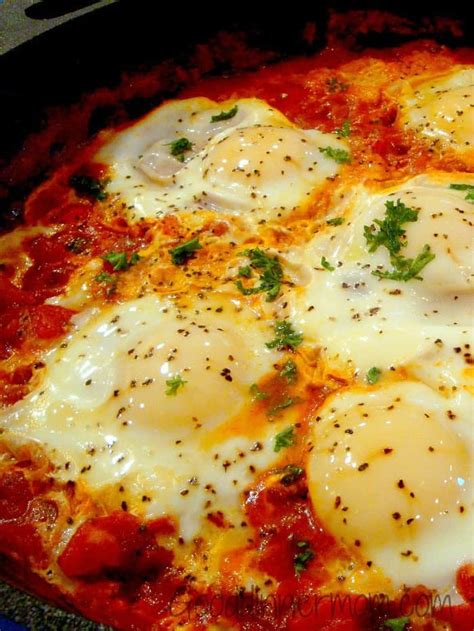 Eggs Poached In Spicy Tomato Sauce Or Shakshouka Good