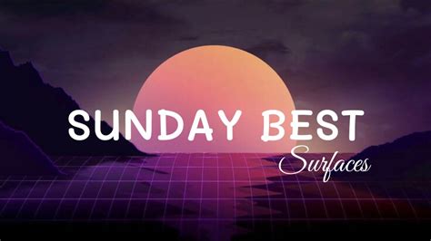 Rambut keriting kd juga anting loop yang hits di zaman itu. Surfaces - Sunday Best (Lirik) - YouTube
