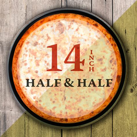 CYO 14" Large Half / Half Pizza | Pizza Paradiso Mediterranean Grill