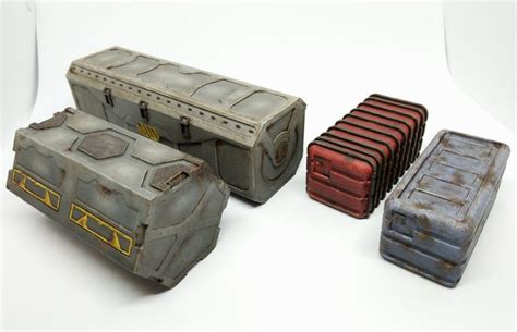 Cargo Containers Star Wars Legion Scenery