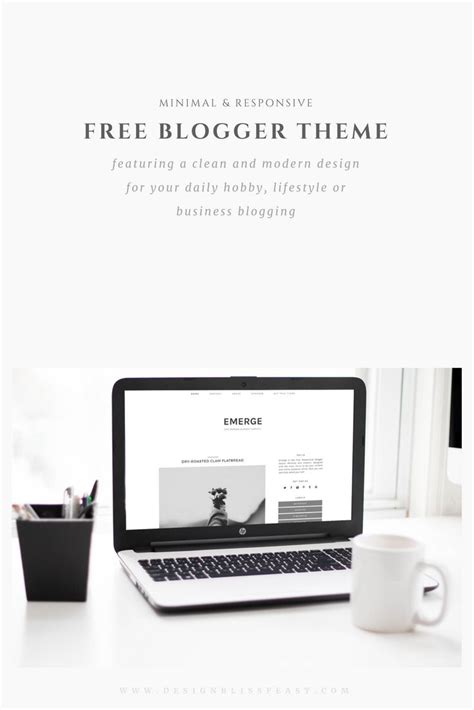Free Simple Blogger Template Featuring Minimal And Responsive Layout