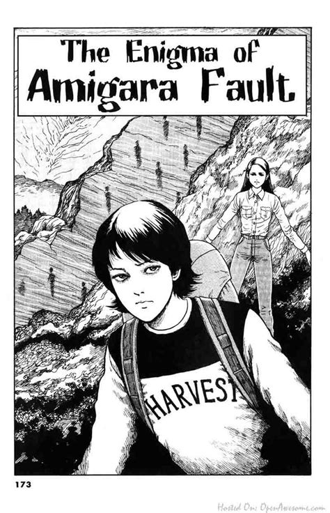 Enigma Of Amigara Fault By Junji Ito A Manga About People Shaped Holes