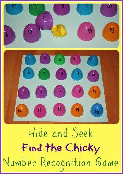 Number Recognition Game 1-20: Find The Egg | Easter preschool, Easter