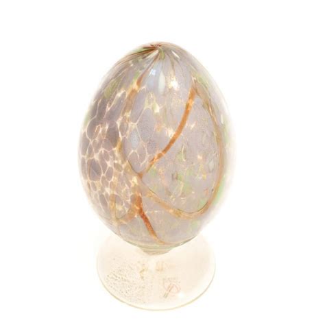 Murano Glass Decorative Egg Handmade In Venice