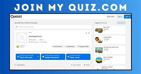Join My How To Join My Quiz With Code