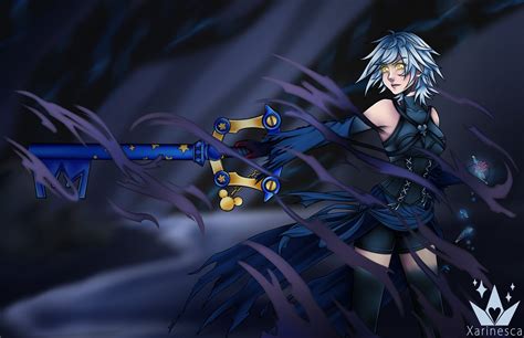 Dark Aqua Print Kingdom Hearts Fanart Etsy Finland