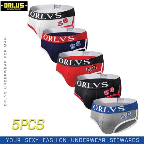 Orlvs Brand Mens Underwear Briefs Underwear Sexy Men Briefs Soft