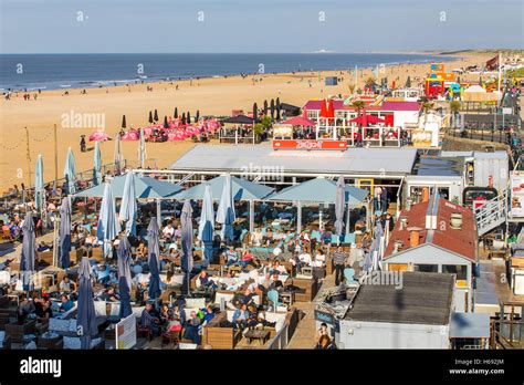 Beach Bar Scheveningen Den Haag Stockfotos Beach Bar Scheveningen Den