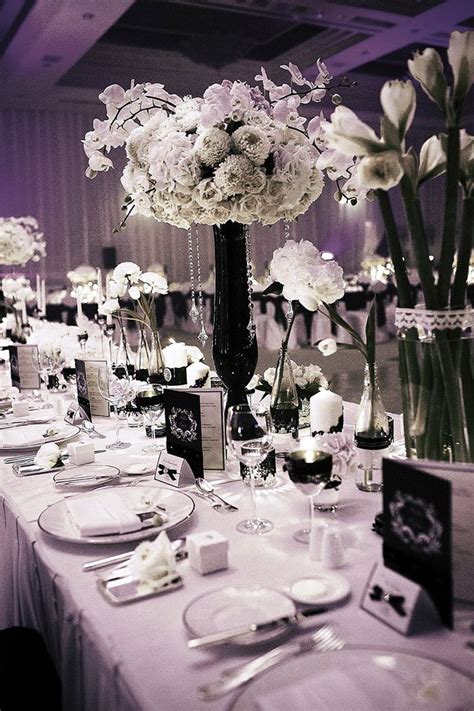 From 40s Fantasy To Designer Deco The New Black And White Wedding