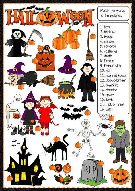 Halloween Worksheets Pdf Emanuel Hills Reading Worksheets