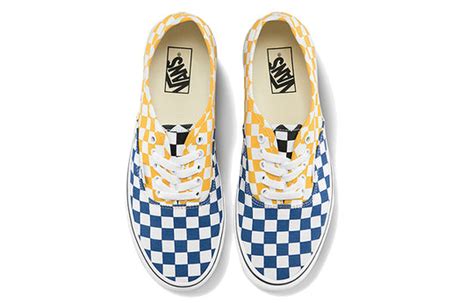 Vans Authentic Sidewall Palm Tree Checkerboard Vn0a348a40p Kicks Crew