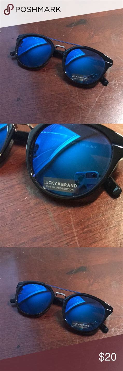 Lucky Brand Blue Sunglasses Blue Sunglasses Lucky Brand Sunglasses