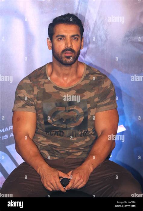 Bollywood Actor John Abraham During The Trailer Launch Of Film Force 2