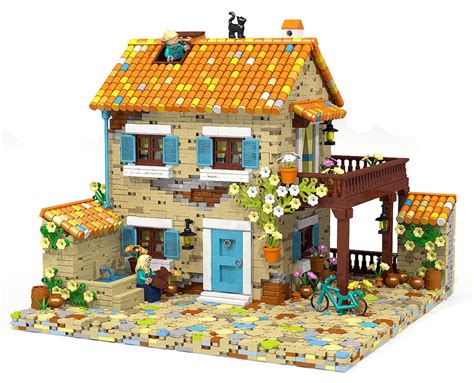 Weitere ideen zu lego, lego ideen, cooles lego. Provence house | Lego projects, Lego house, Lego castle