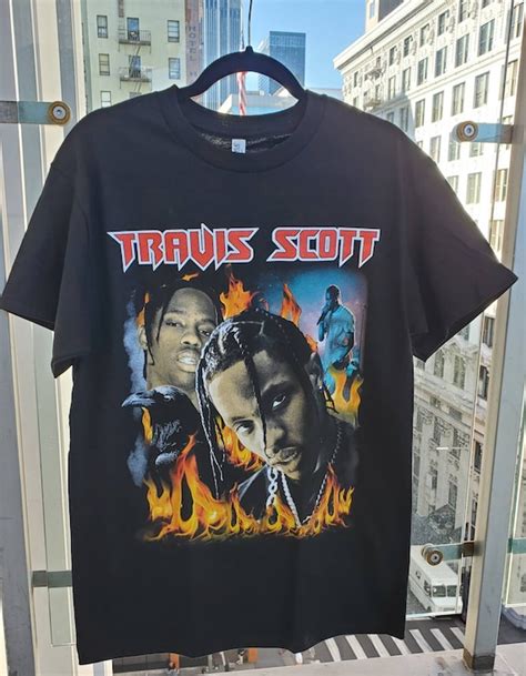 Travis Scott Vintage Tshirt Travis Scott Shirt Etsy