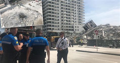 Miami Beach Building Collapses One Injured — See Photos