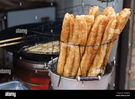 Chinese Deep Fried Dough Stick Also Called Youtiao Famous