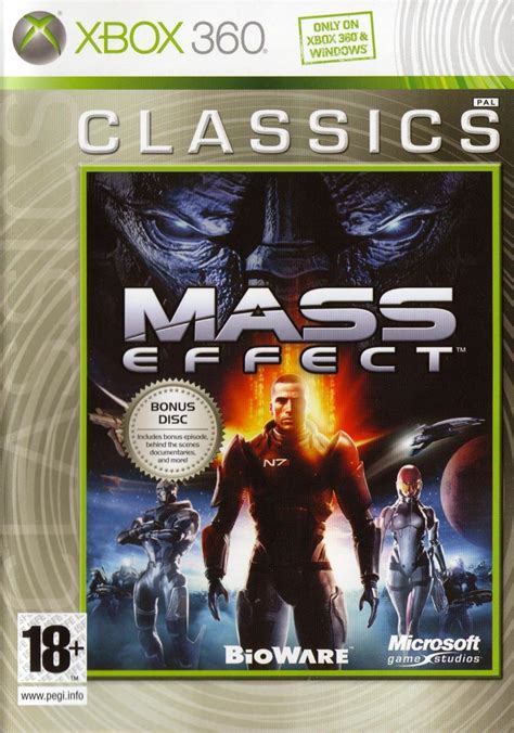 Mass Effect 2007 Xbox 360 Box Cover Art Mobygames
