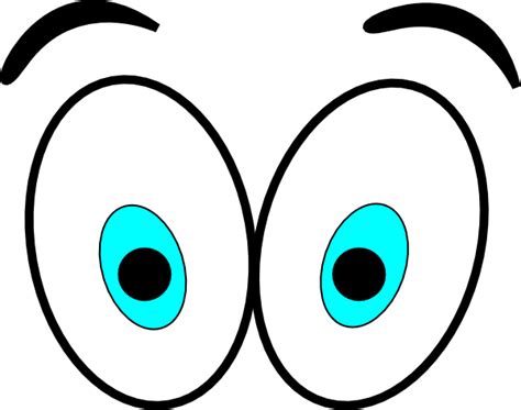 Cartoon Eyes Clipart Clipart Best