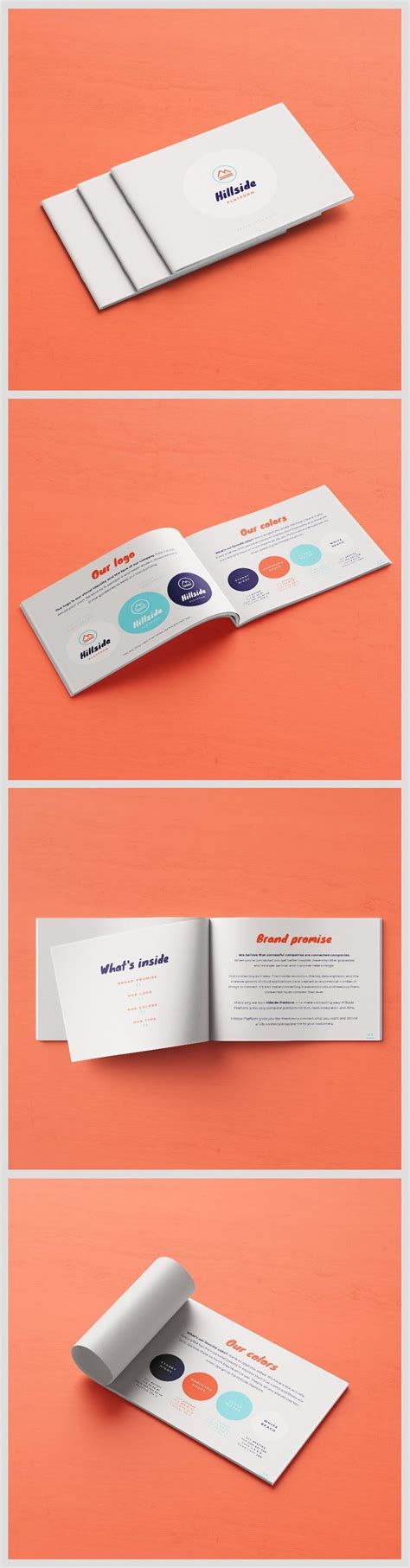 Maybe you would like to learn more about one of these? Brand Guide Ebook Template | Brand guidelines template ...