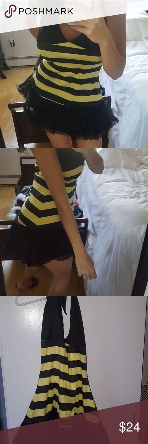 Sexy Bumblebee Small Dress Clothes Design Sexy