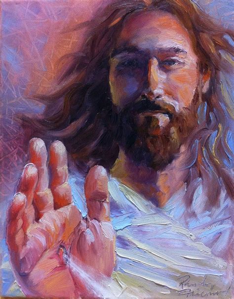 On The Third Day By Randy Friemel Print 14 X 11 Jesus Painting