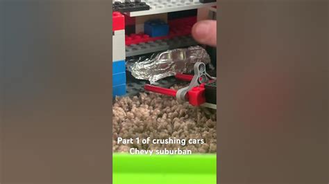 Lego Crusher Part 1 Using Overbuilt Model 10 Engine Youtube