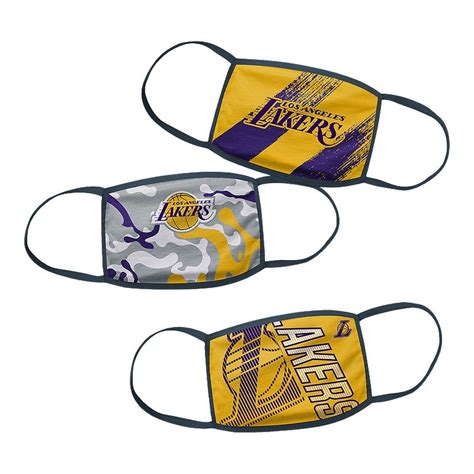 Shop cloth face masks and accessories at american eagle online. Outerstuff Youth Los Angeles Lakers Face Mask - Non ...