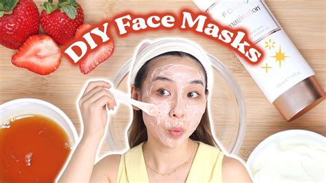 Diy Face Masks For Clear Glowing Healthy Skin Youtube