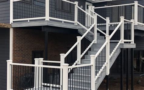 Trex Decking And Railing Fortress Steel Deck Structures James Hardie