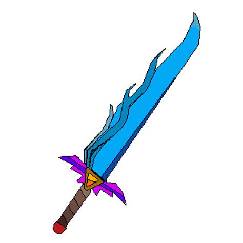 Blue Flaming Sword