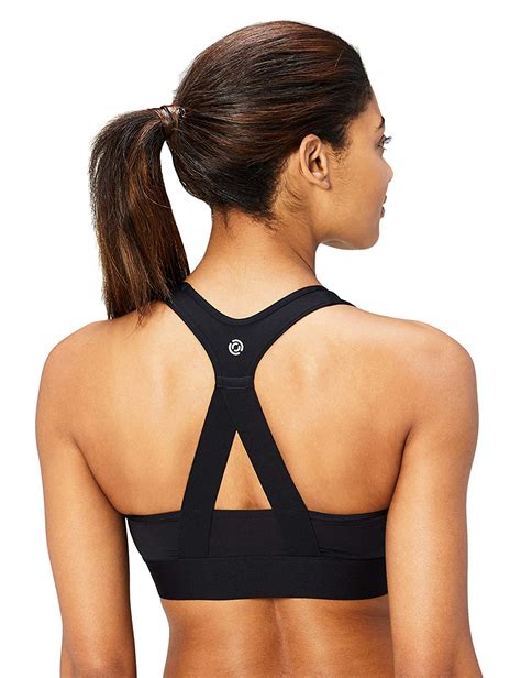 core 10 women s cross back sports bra with removable cups black size 12 0 ebay