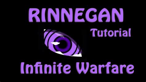 Rinnegan Emblem Tutorial Unique Infinite Warfare Emblem