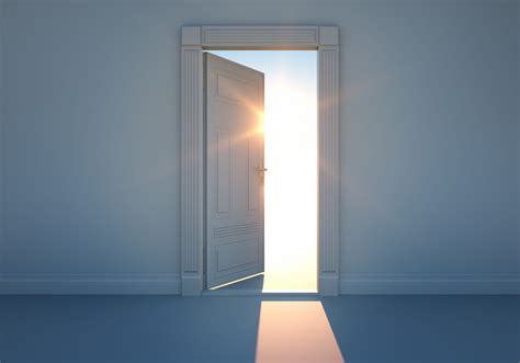 When The Door Opens And Lets The Future In