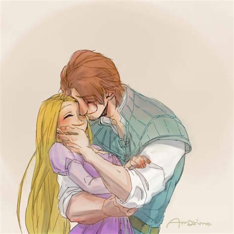 Tangled Rapunzel And Eugene By Amarim On Deviantart