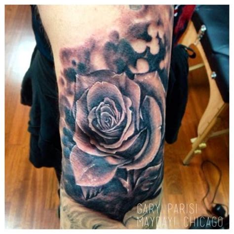 Just keep in mind the fact that they may not … Black Ink 3D Rose Tattoo Design For Elbow | Rose elbow ...