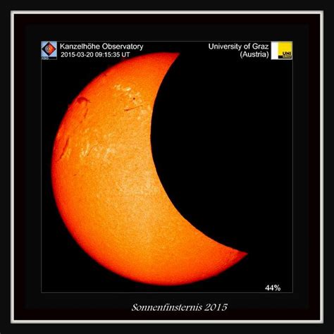 Die partielle sonnenfinsternis über heidelberg am 20. Eine Sonnenfinsternis 2015 - Frühlingsanfang 20. März ...