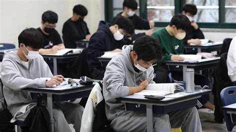 south korea is cutting killer questions from an 8 hour exam some blame for a fertility rate