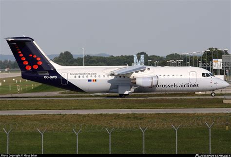 Oo Dwd Brussels Airlines British Aerospace Avro Rj100 Photo By Klaus