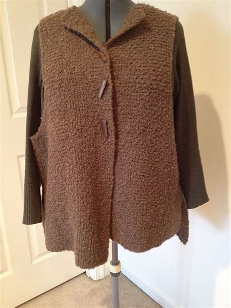 Both fronts are knitted from bottom up and then joined in the same needle to knit the back from shoulders. One, Two, or Three-yarn Asymmetrical Vest by Sally ...