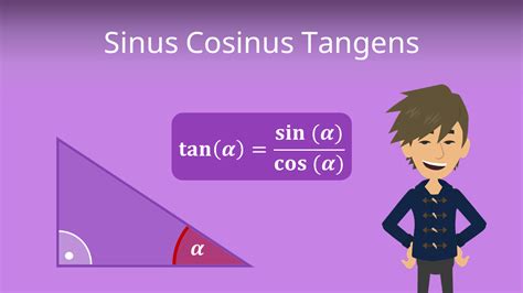 Sinus Cosinus Tangens Sin Cos Tan Formeln · Mit Video