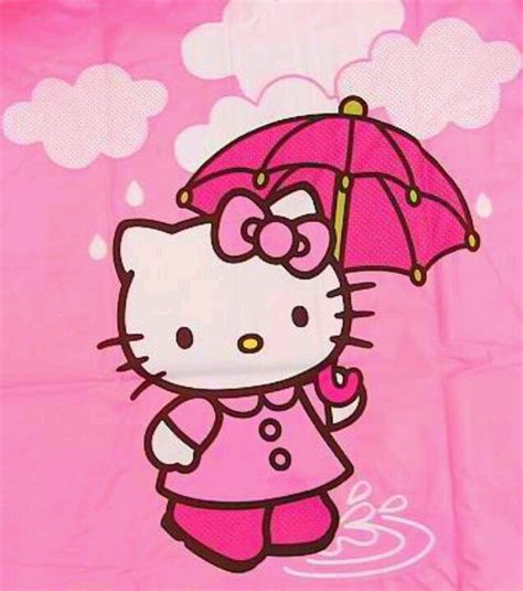 Hello Kitty Loves The Rain Emoji Backgrounds Hello Kitty Backgrounds