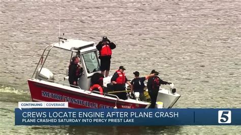 Percy Priest Lake Plane Crash Both Engines More Human Remains