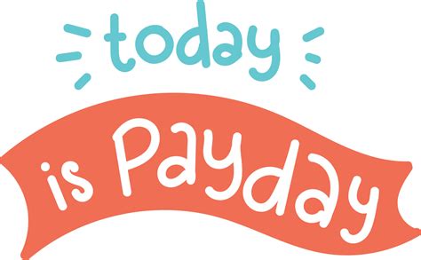 Payday Text In Cute Style 7946029 Vector Art At Vecteezy