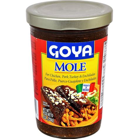 Goya Foods Mole Authentic Mexican Style 9 Ounce